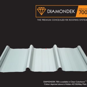 DIAMONDEK SPRINGLOK 700 STEEL SHEETS