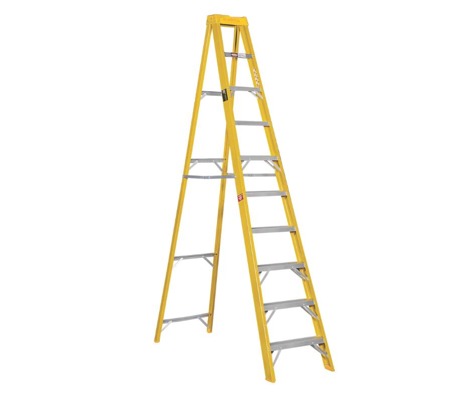 10 Step Fibreglass Ladder